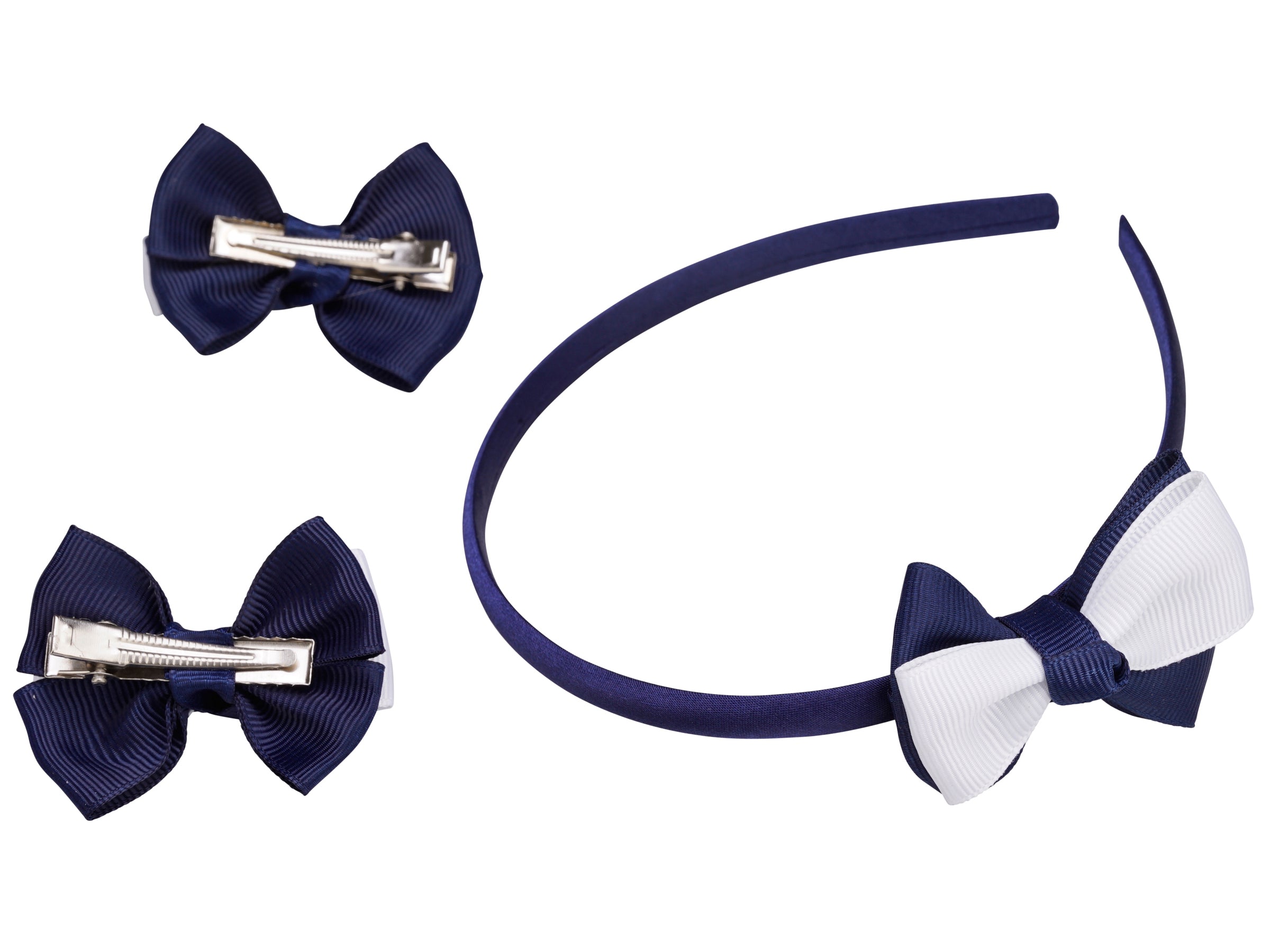 French Toast Headband & Bow Set, 3 Pack