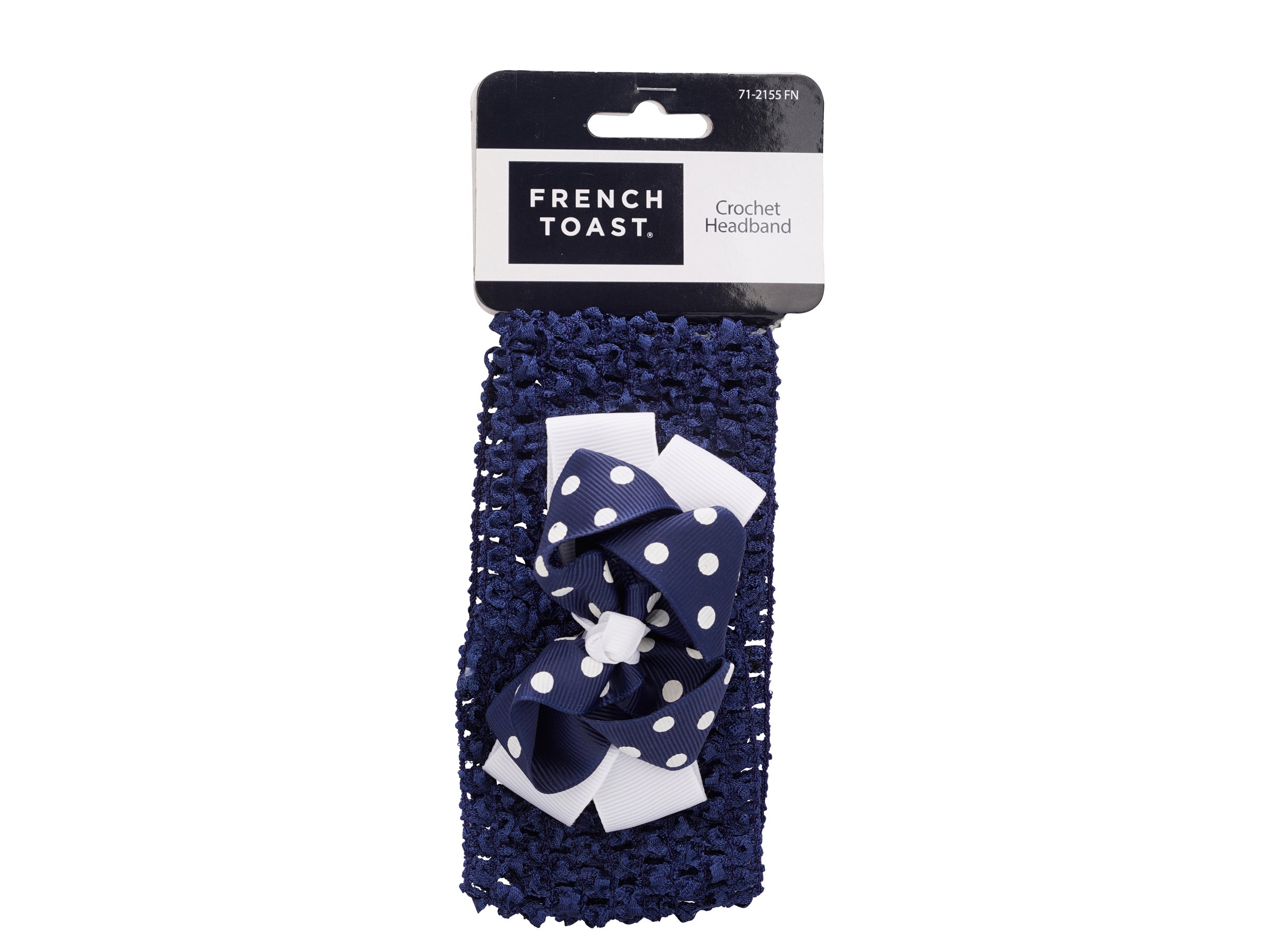 French Toast Crochet Headband w/ Bow