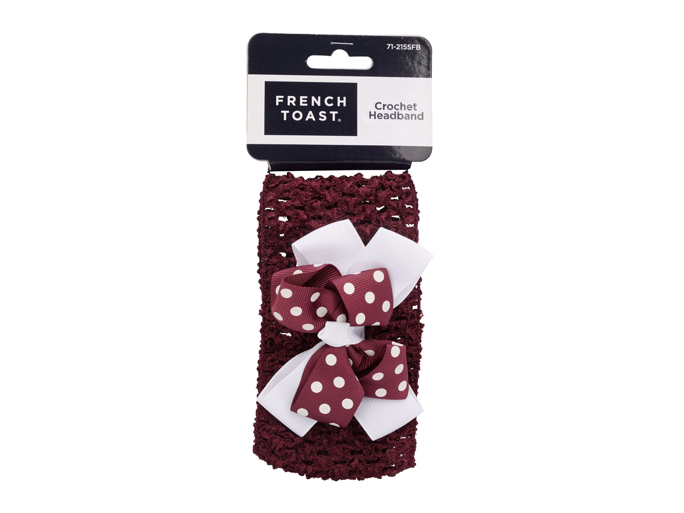 French Toast Crochet Headband w/Bow