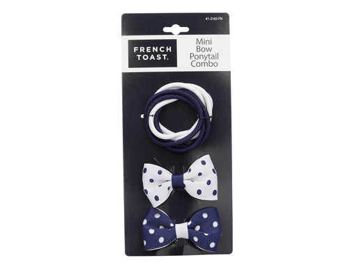 French Toast Mini Bows and Ponytail Holders