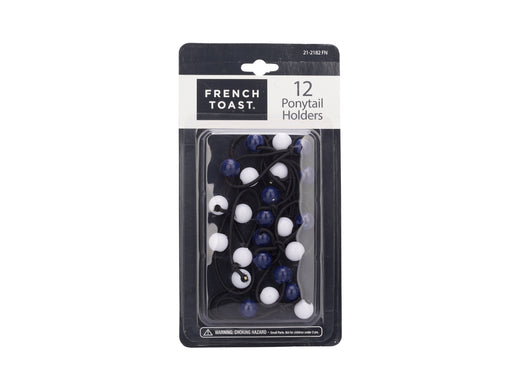 French Toast 12mm Ball Ponytail, 12 Pack