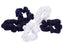 French Toast Twister Ponytail Holders, 5 Pack