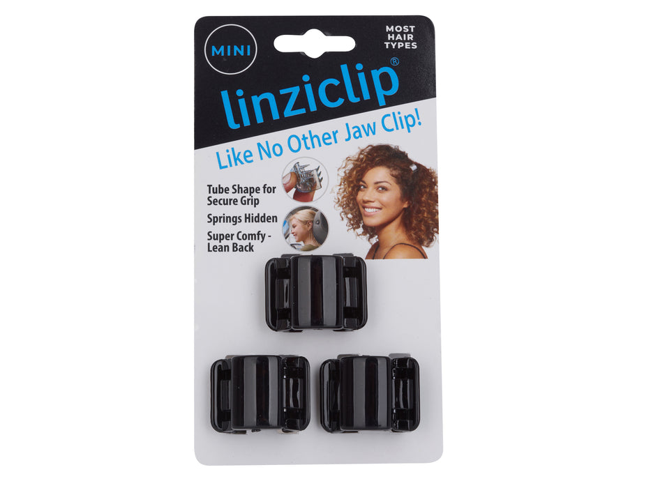 Linziclip Mini 3 Pack - Black Gloss
