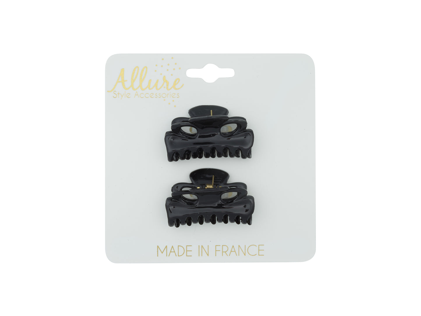 Allure Extra Small Jaw Clips, 3-Pack