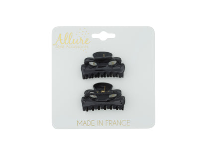 Allure Extra Small Jaw Clips, 3-Pack
