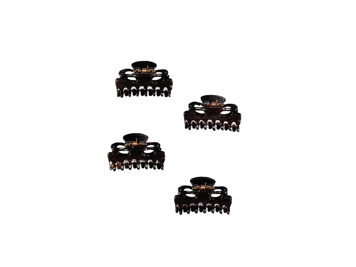 Allure Mini Jaw Clips, 3-Pack