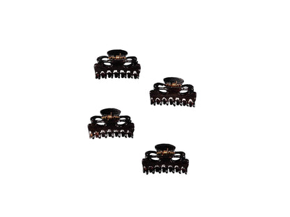 Allure Mini Jaw Clips, 3-Pack