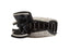 Allure Rhinestone on Black Large Jaw Clip