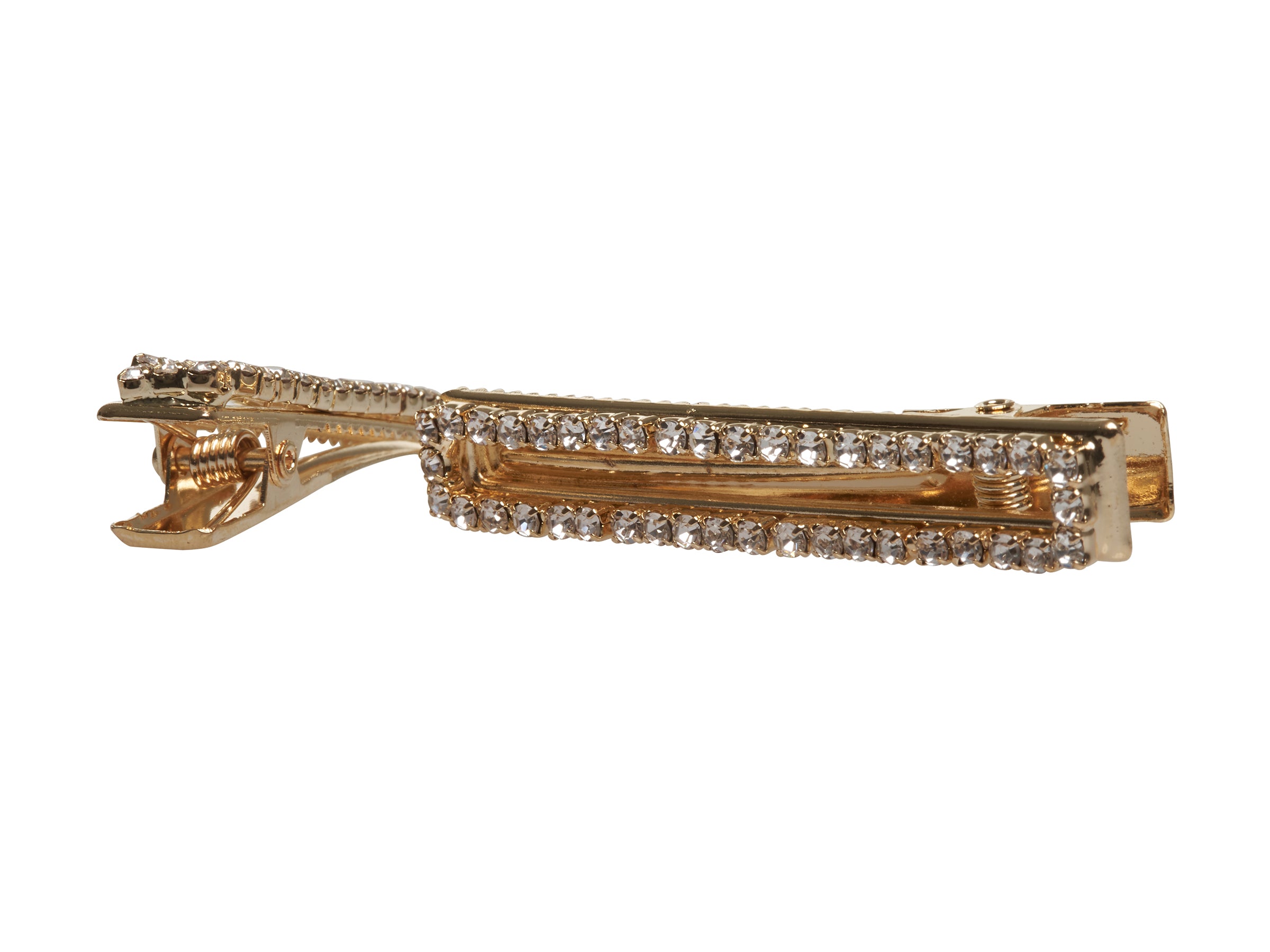 Allure Gold & Rhinestone Salon Clips