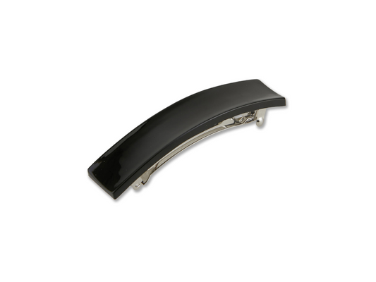 Allure Concave Rectangle Barrette, 3-Pack
