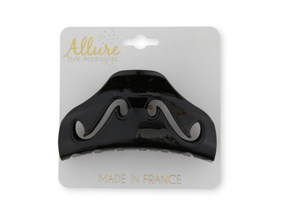 Allure Cut-Out Swirl Jaw Clip, 3-Pack