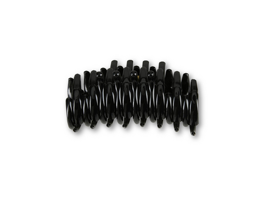 Allure Ribbed Jaw Clip, 3-Pack