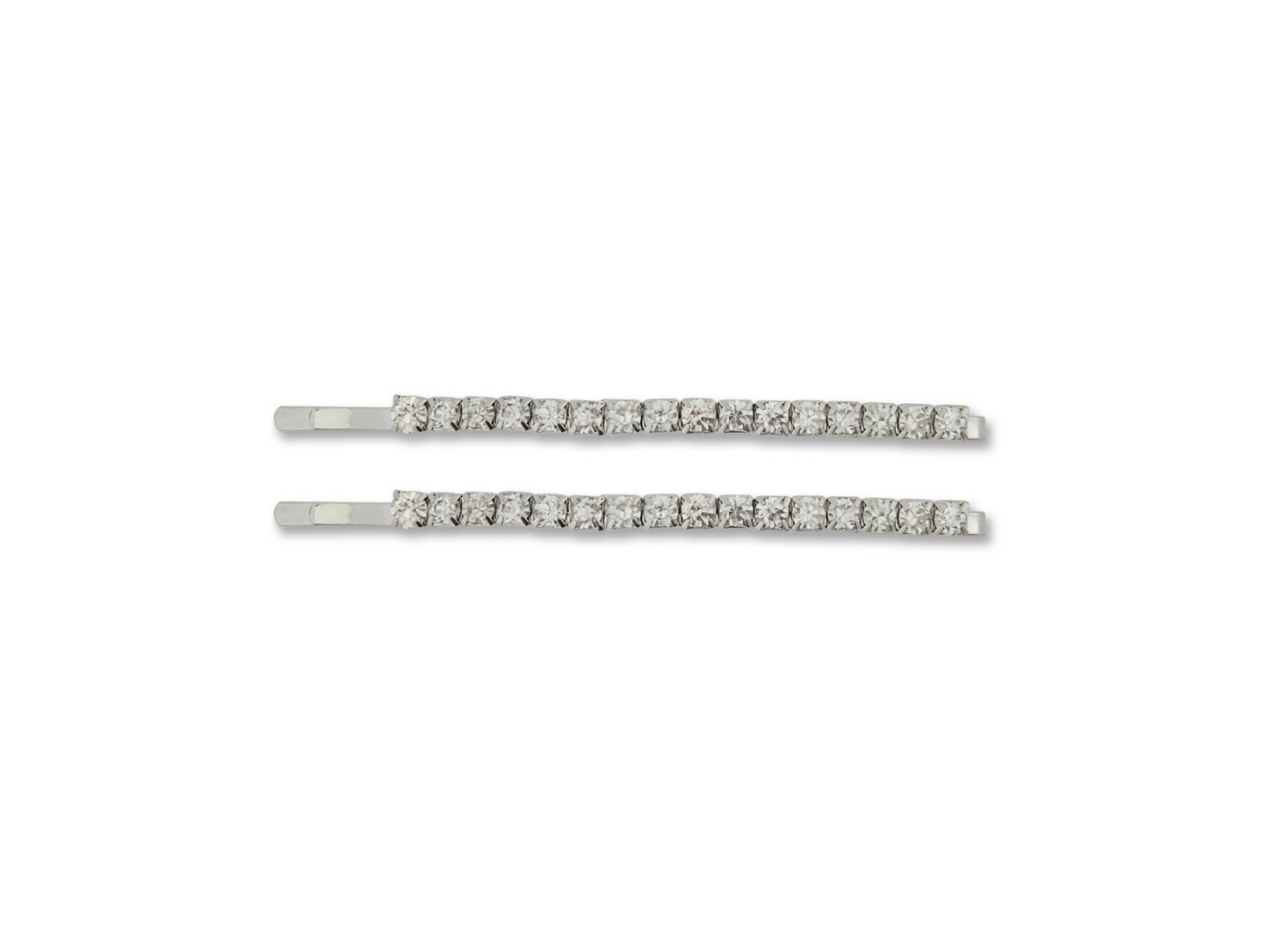 Allure Rhinestone Wide Bobby Pins