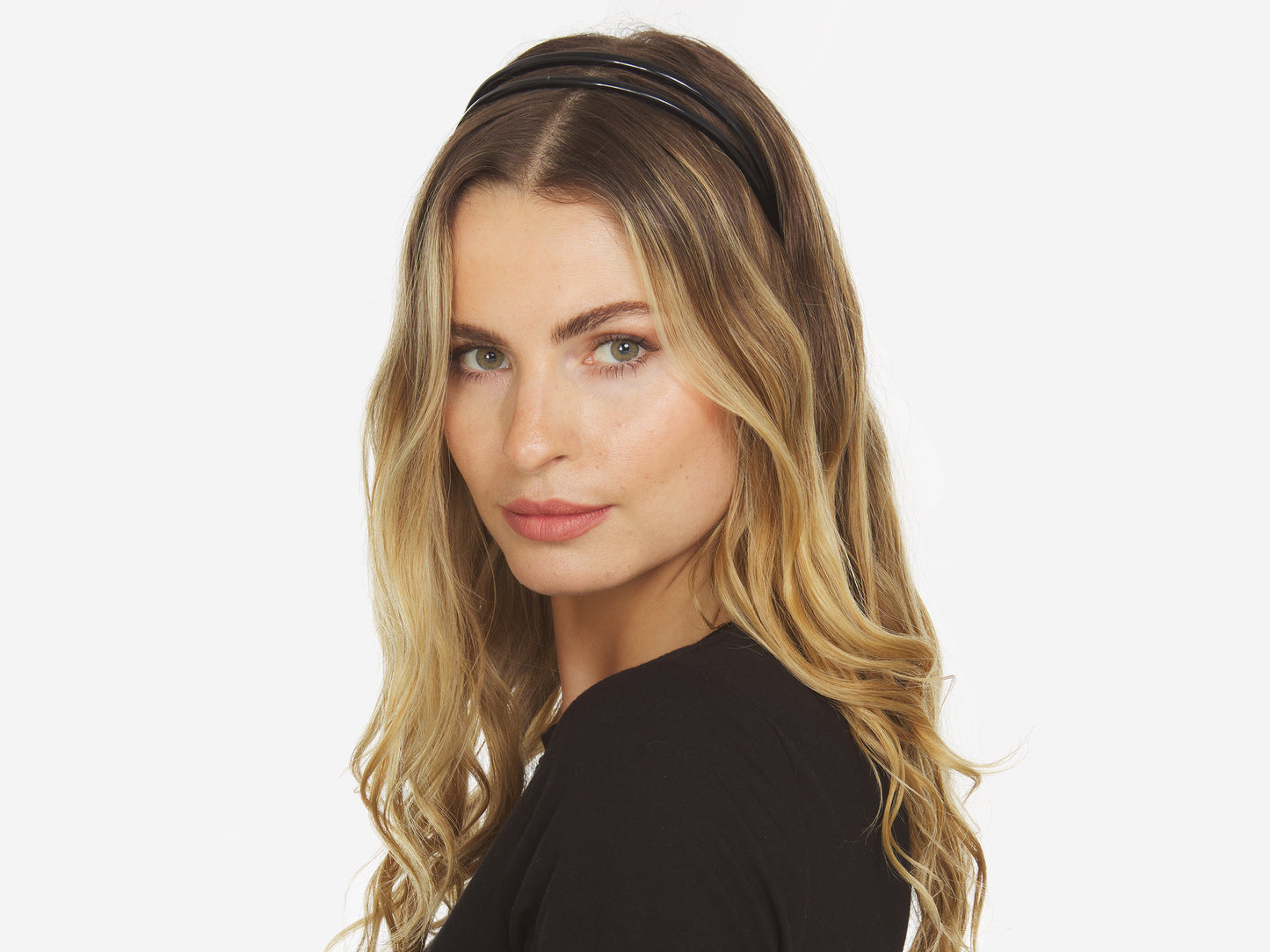 Allure Double Row Headband, 3-Pack