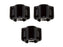 Linziclip Mini 3 Pack - Black Gloss