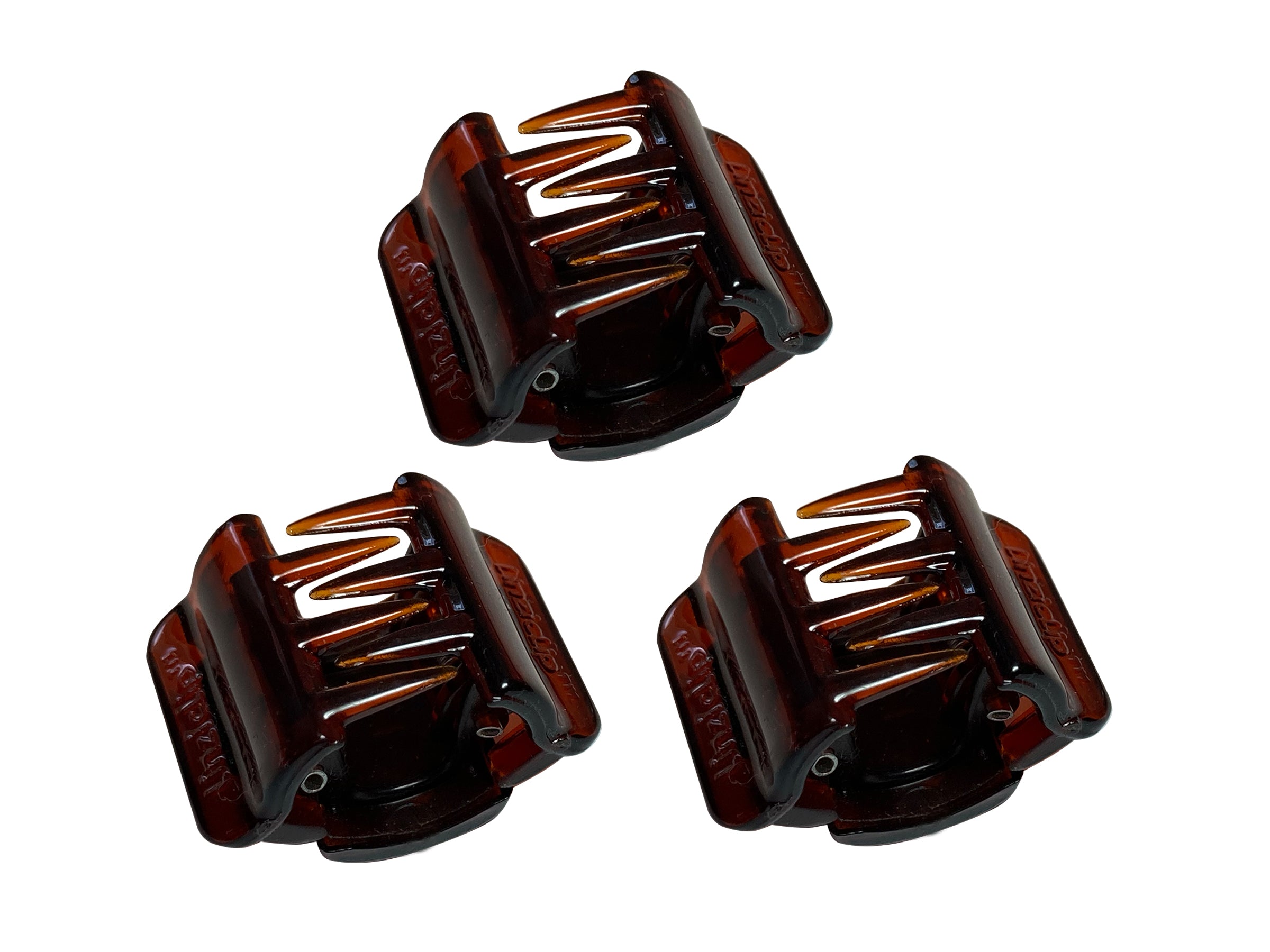 Linziclip Mini 3 Pack - Tortoise Shell Gloss